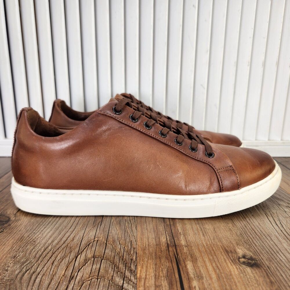 Thursday Boot Company Premier Low Top Sneakers Mens Size 9.5 Brown Leather Shoes